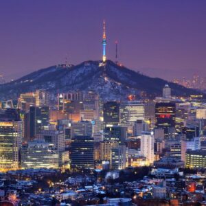5000x2813 Seoul Skyline Wallpaper